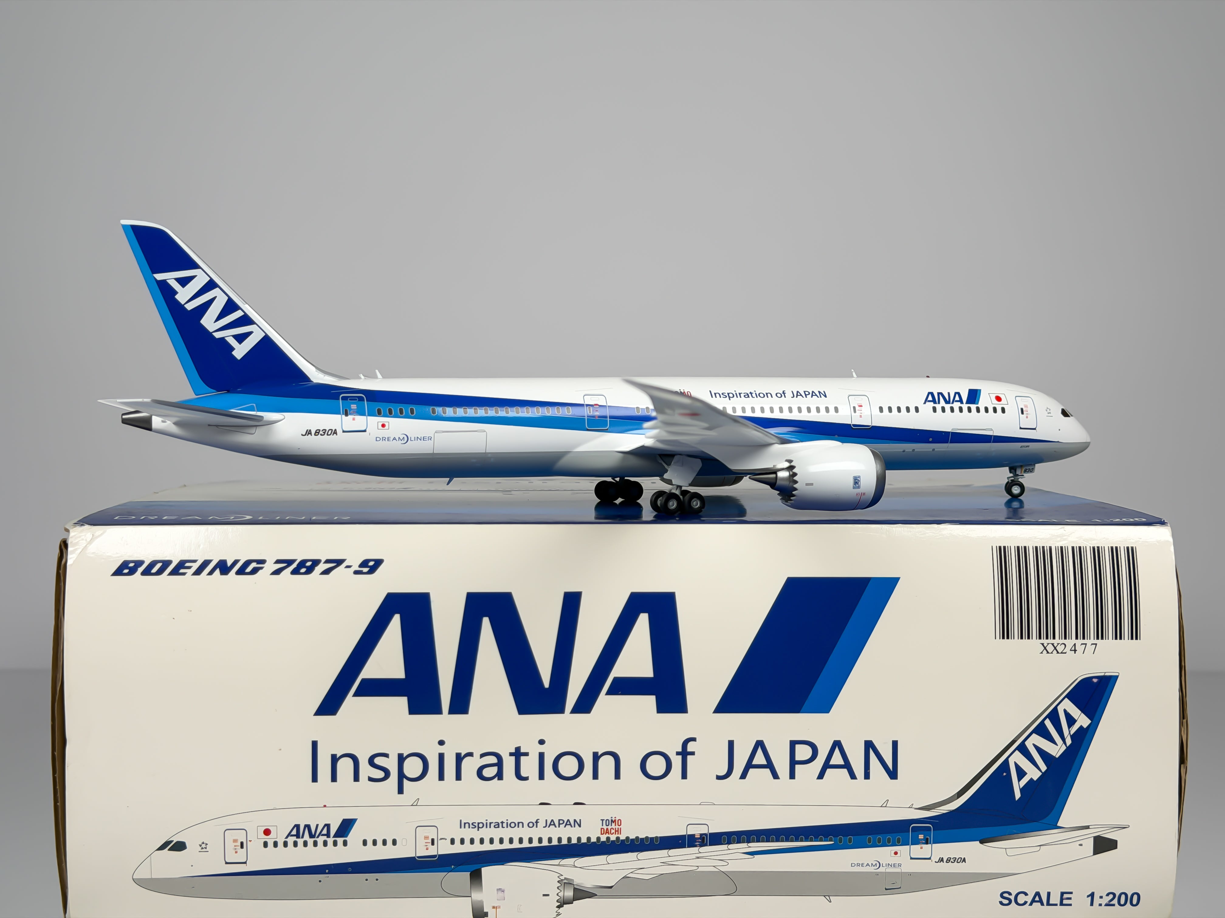 All Nippon Airways (ANA) Boeing 787-9 1:200 JC Wings JA830A (XX2477)