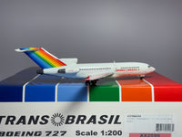 Transbrasil Boeing 727-100 1:200 JC Wings PT-TYI (XX2596)
