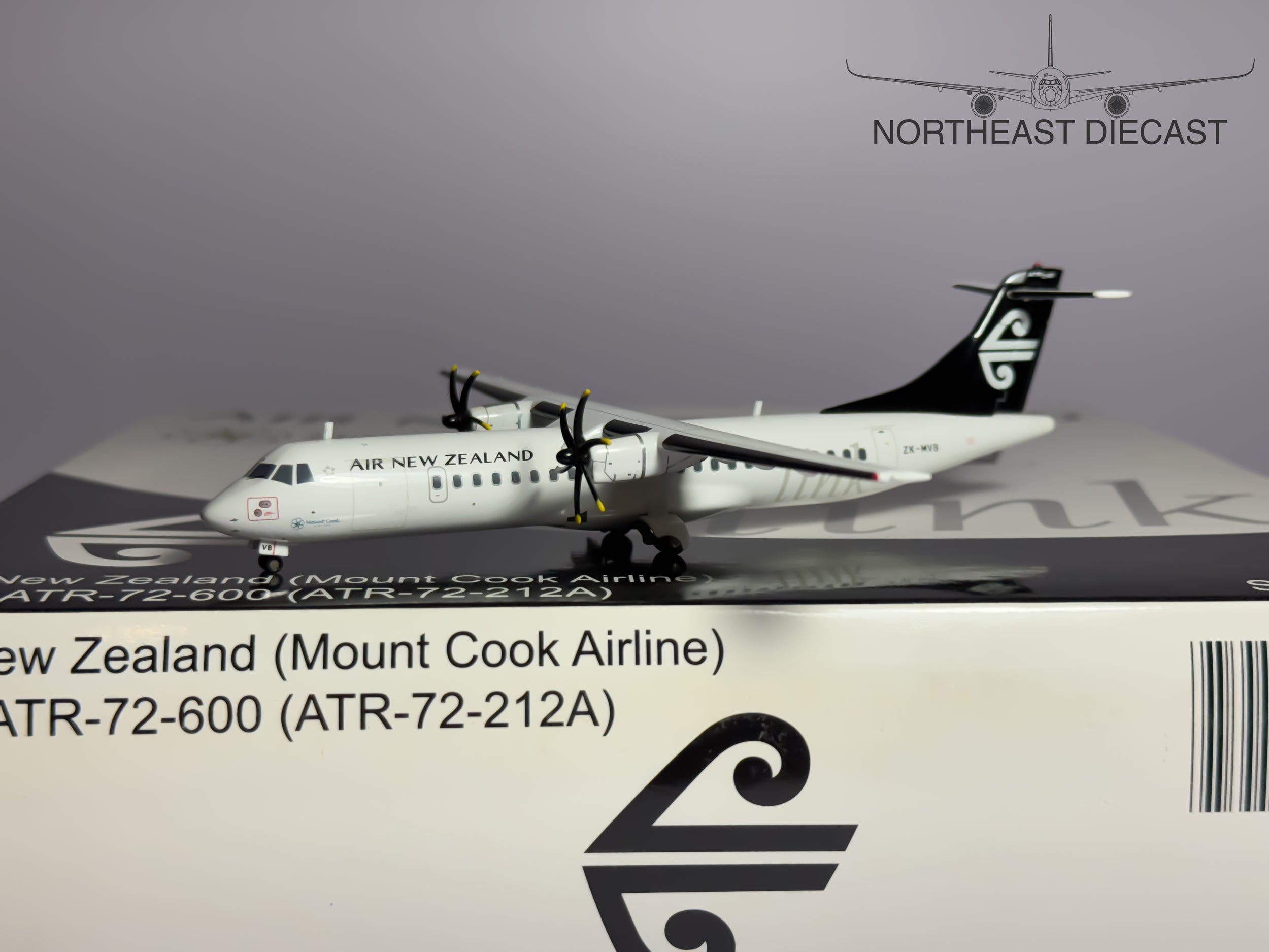 Air New Zealand Link ATR 72-600 1:200 JC Wings ZK-MVB (XX2602)