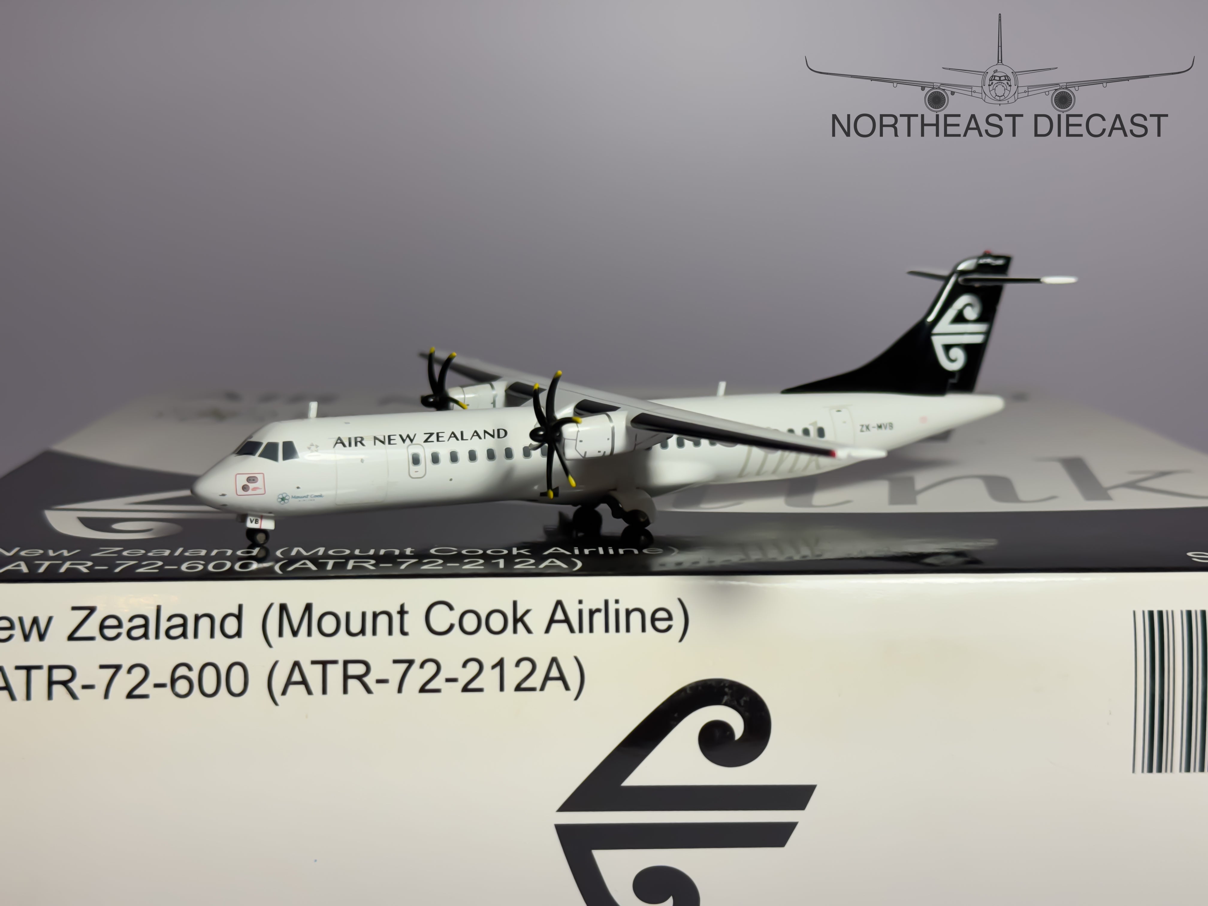 Air New Zealand Link ATR 72-600 1:200 JC Wings ZK-MVB (XX2602)
