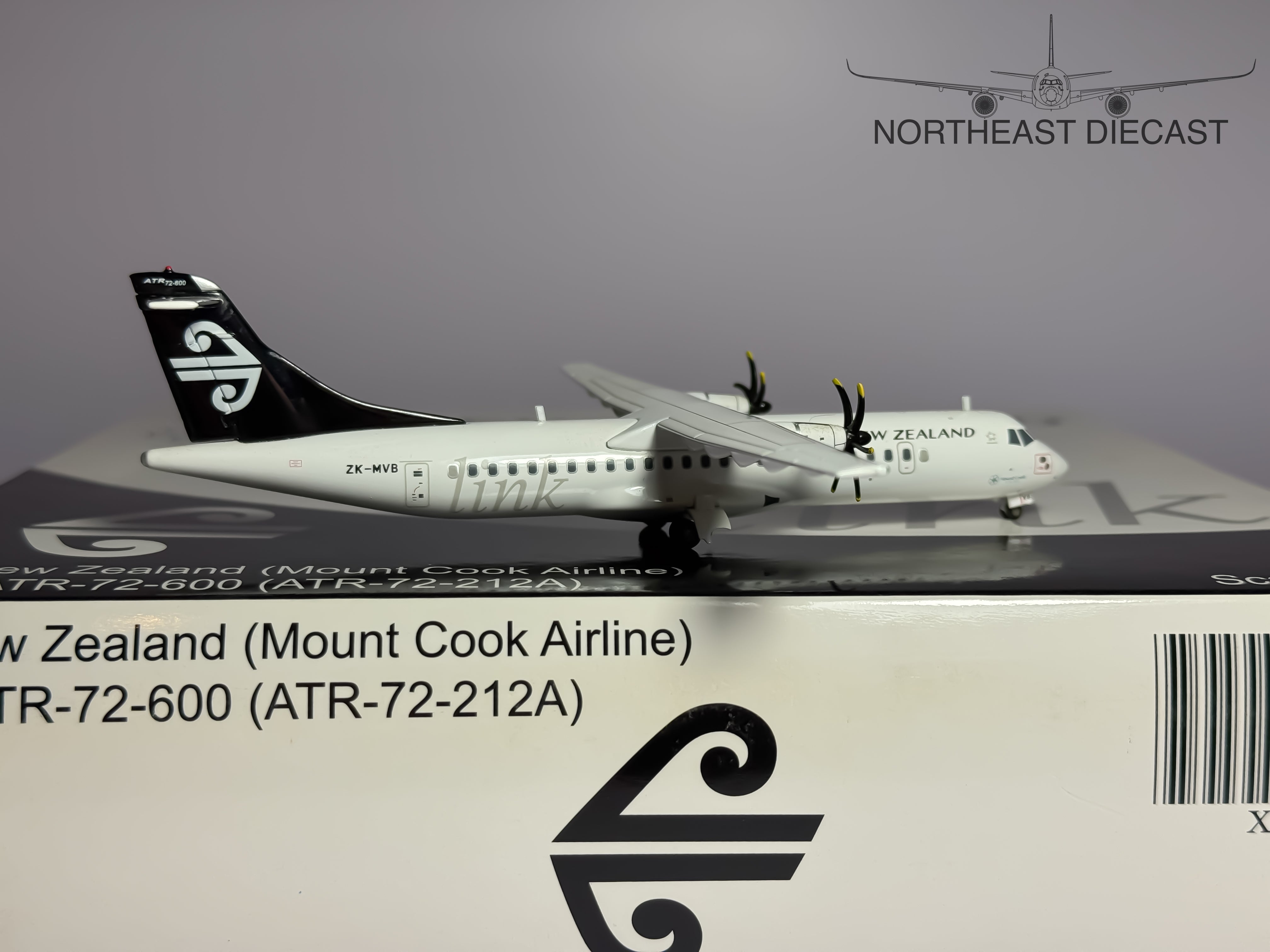 Air New Zealand Link ATR 72-600 1:200 JC Wings ZK-MVB (XX2602)