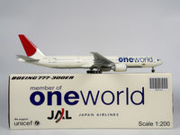 Japan Airlines (JAL) Boeing 777-300ER 1:200 JC Wings JA732J (XX2640)