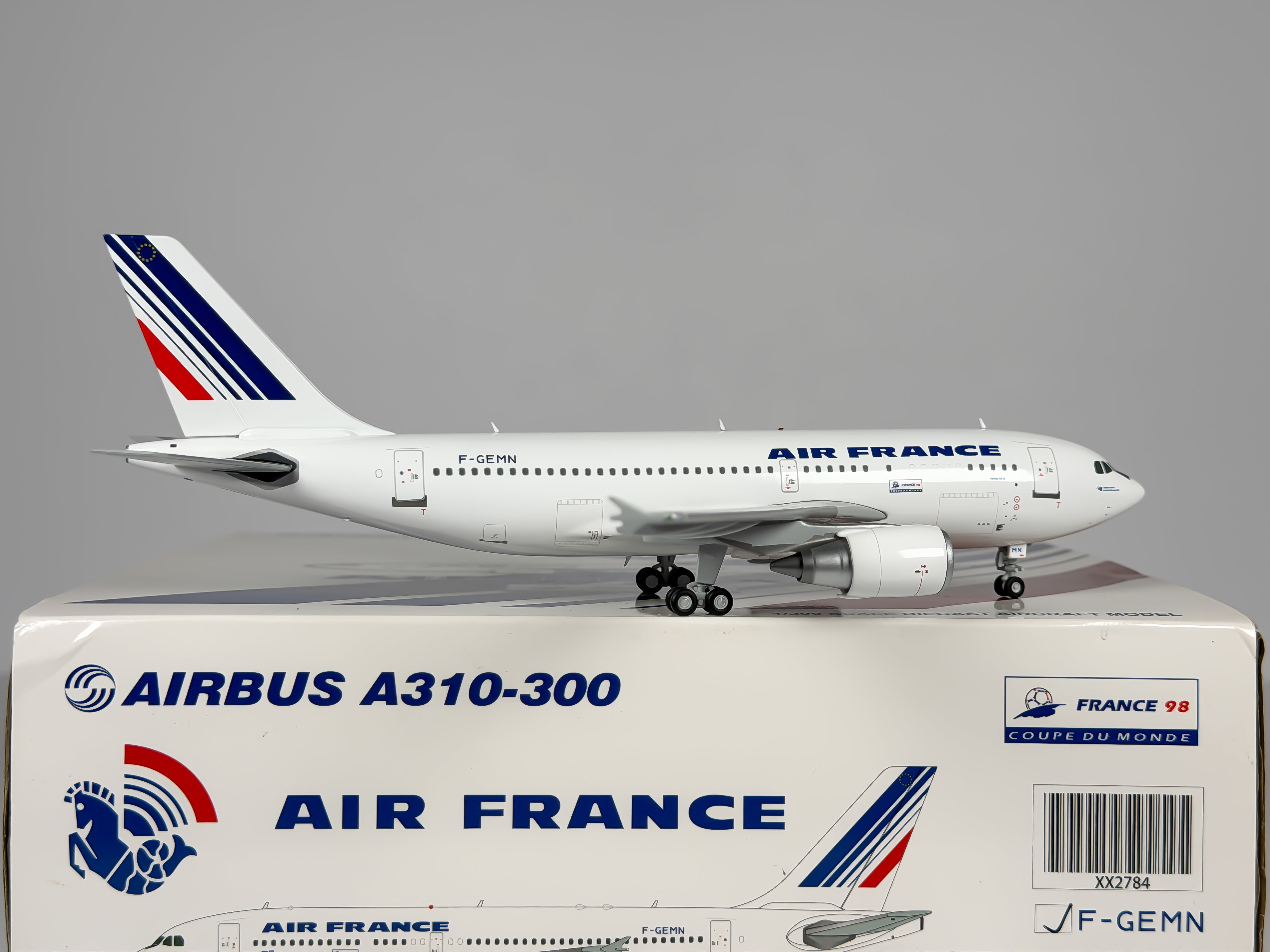 Air France Airbus A310-300 1:200 JC Wings F-GEMN (XX2784)