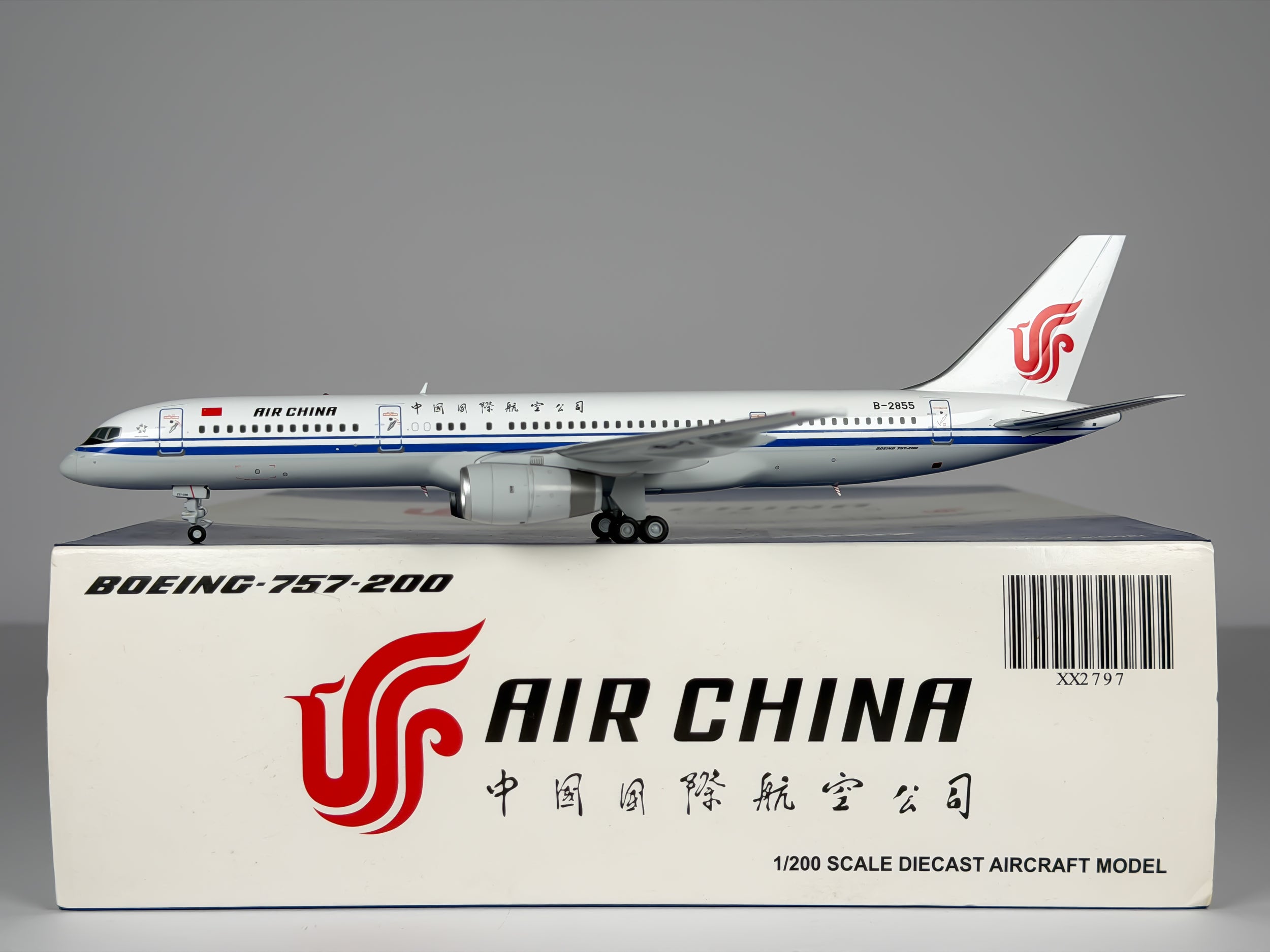 Air China Boeing 757-200 1:200 JC Wings B-2855 (XX2797)