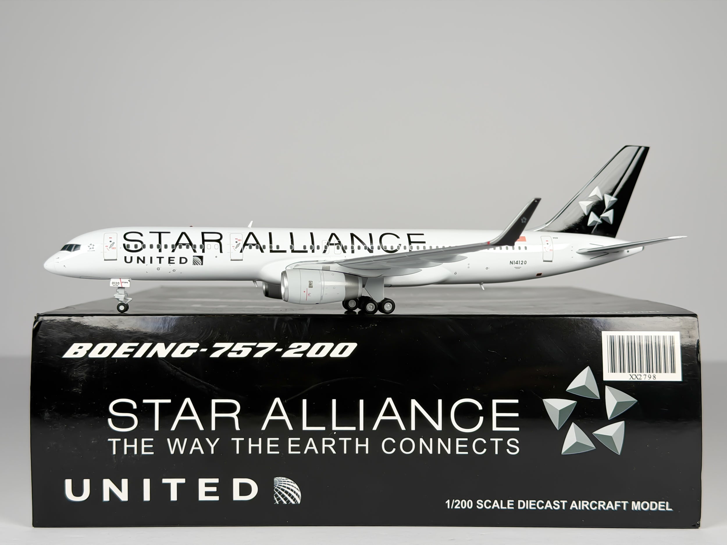 United Airlines Boeing 757-200 1:200 JC Wings N14120 (XX2798)