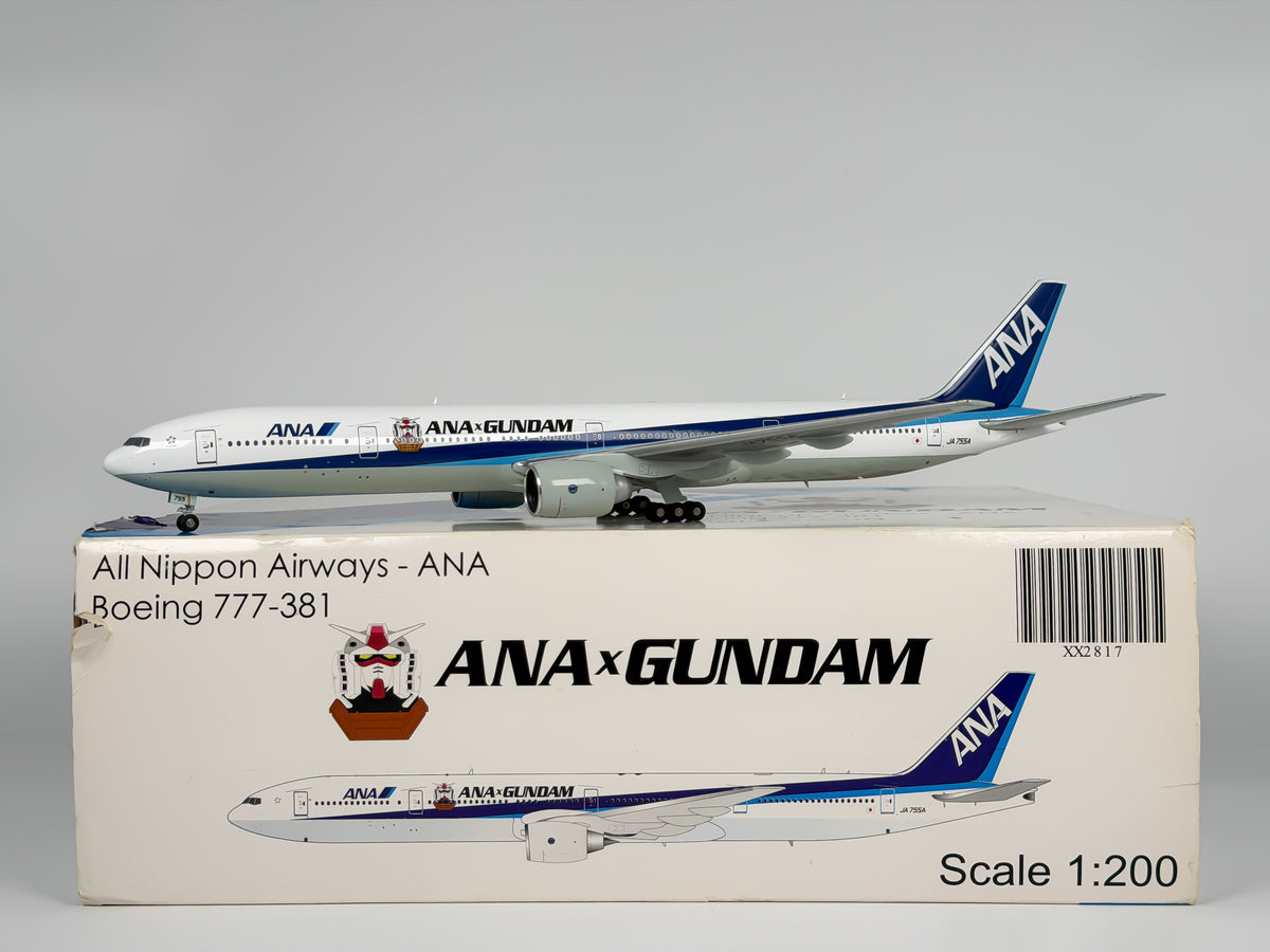 All Nippon Airways (ANA) Boeing 777-300 1:200 JC Wings JA755A (XX2817)