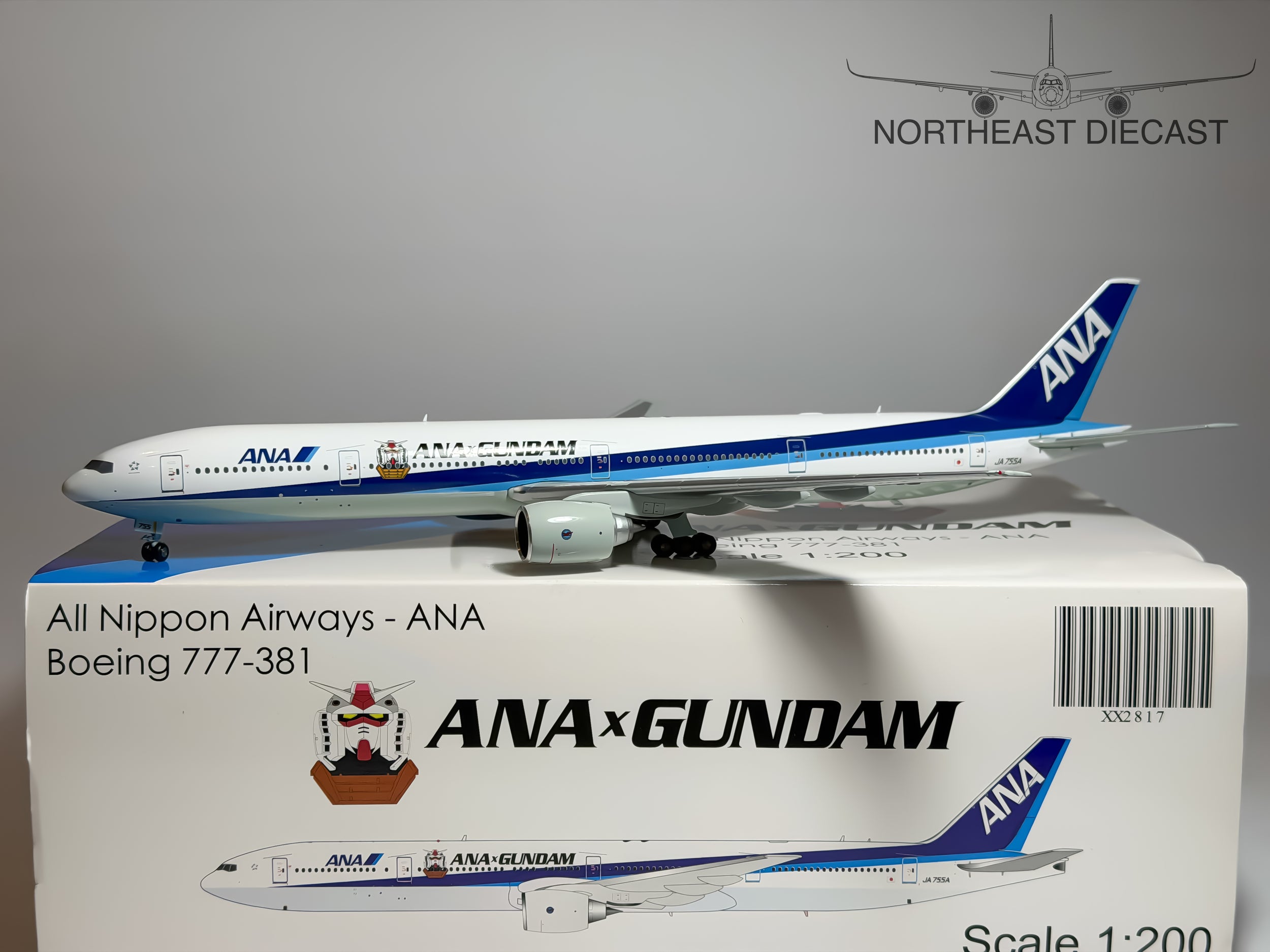 ANA Boeing 777-300 1:200 JC Wings JA755A (XX2817)
