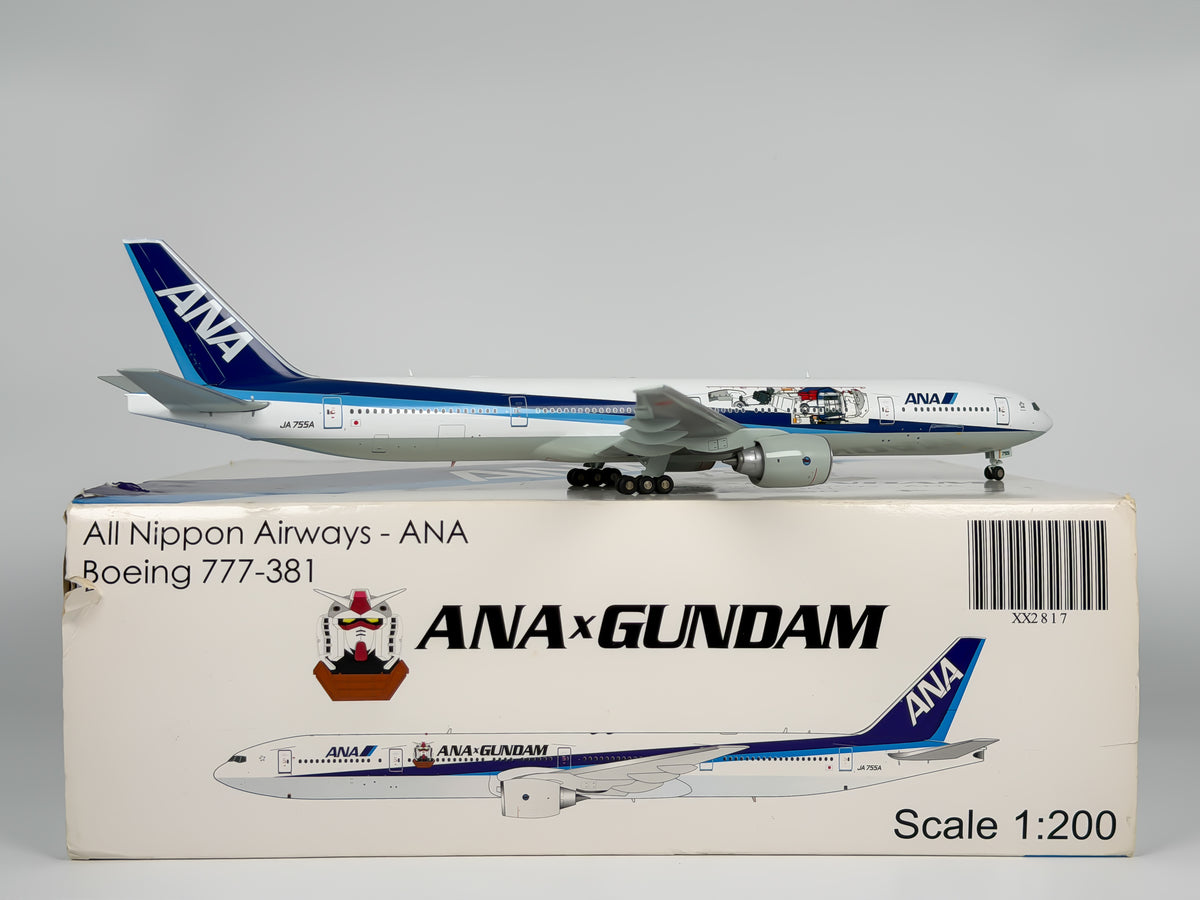 All Nippon Airways (ANA) Boeing 777-300 1:200 JC Wings JA755A (XX2817)