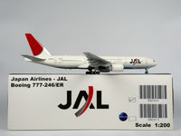 Japan Airlines (JAL) Boeing 777-200ER 1:200 JC Wings JA706J (XX2843)