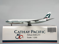 Cathay Pacific Airbus A340-200 1:200 JC Wings VR-HMS (XX2847)