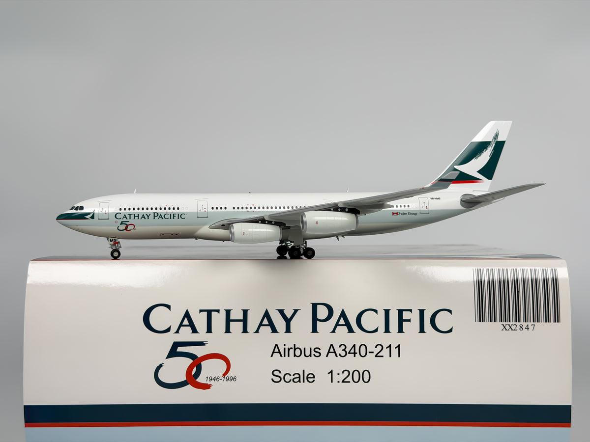 Cathay Pacific Airbus A340-200 1:200 JC Wings VR-HMS (XX2847)