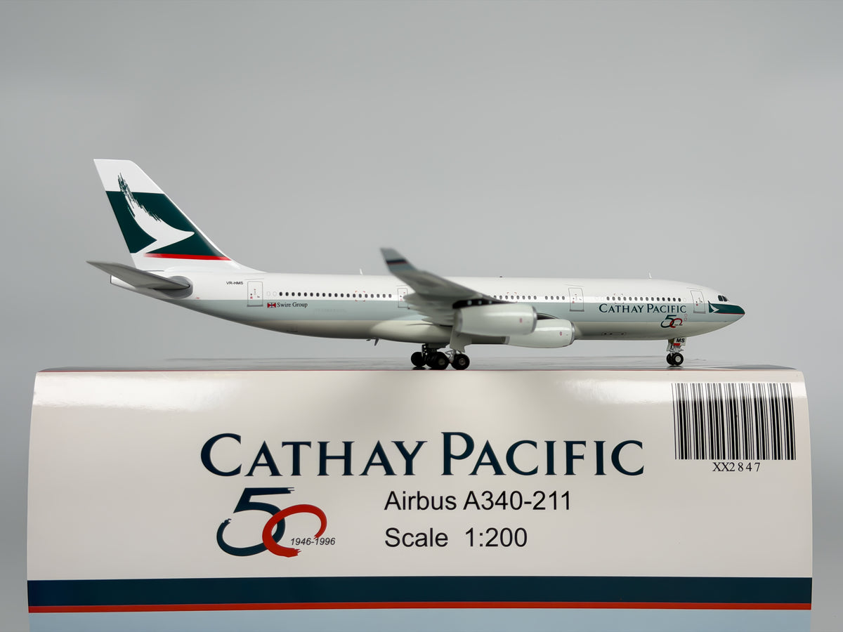 Cathay Pacific Airbus A340-200 1:200 JC Wings VR-HMS (XX2847)