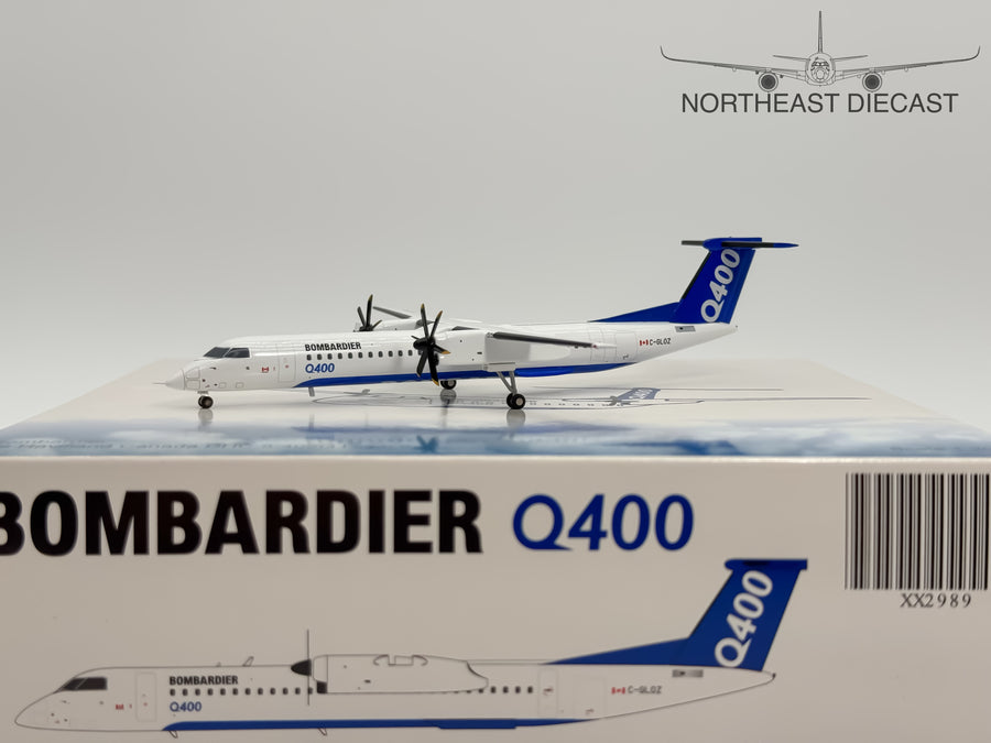Bombardier House De Havilland Q400 1:200 JC Wings C-GLOZ (XX2989)
