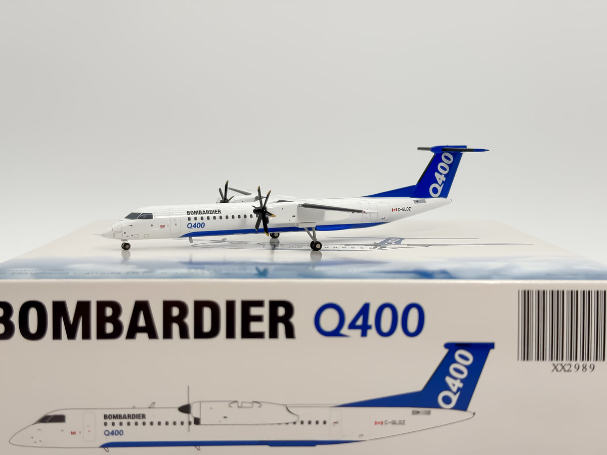 Bombardier House De Havilland Q400 1:200 JC Wings C-GLOZ (XX2989)