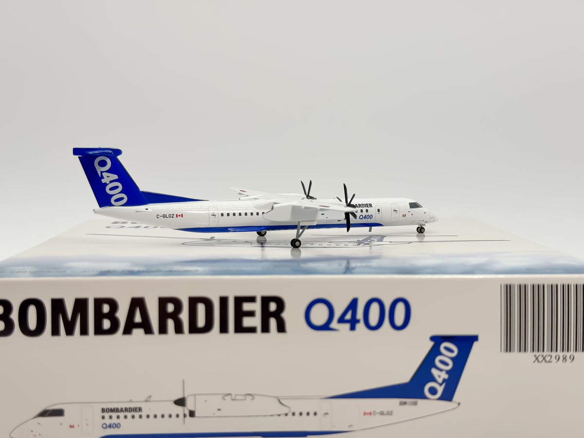 Bombardier House De Havilland Q400 1:200 JC Wings C-GLOZ (XX2989)
