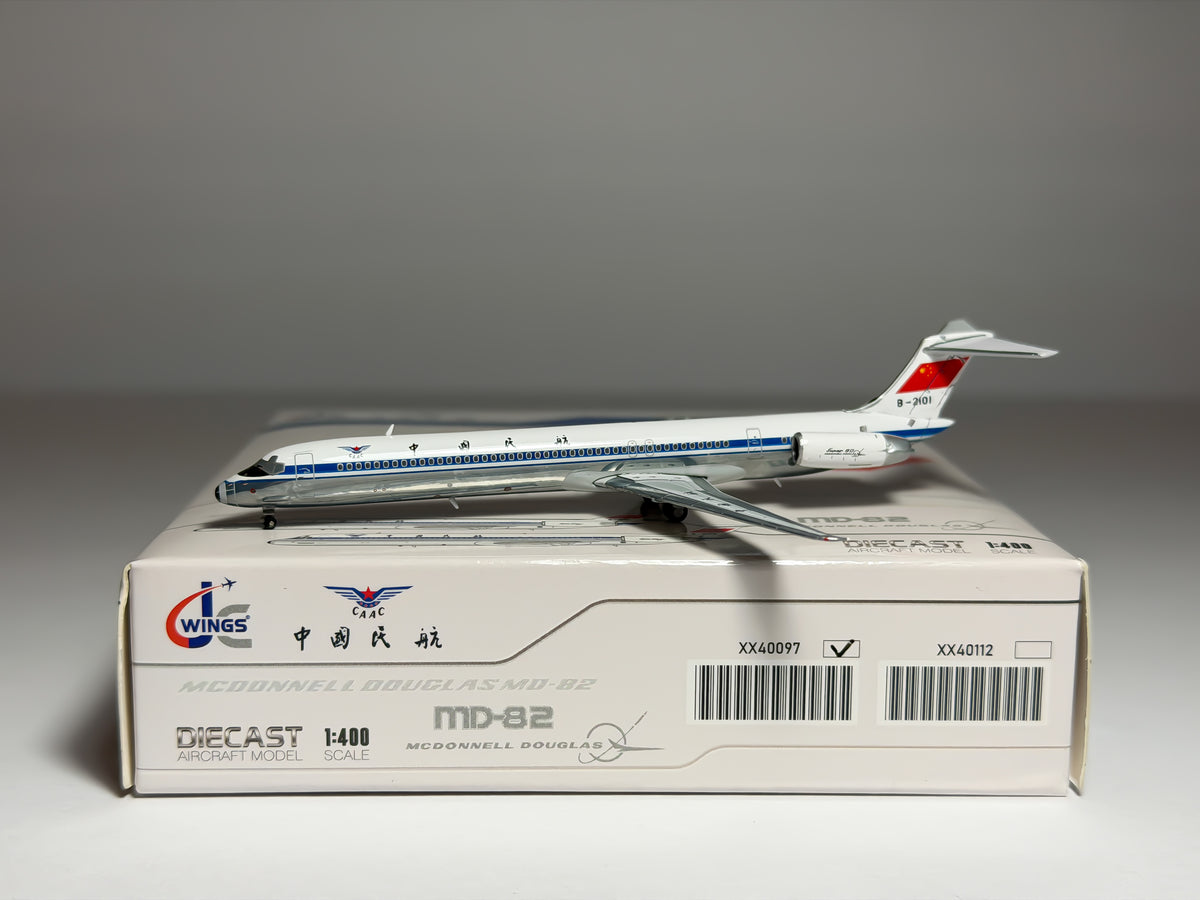 CAAC McDonnell Douglas MD-82 1:400 JC Wings B-2101 (XX40097)