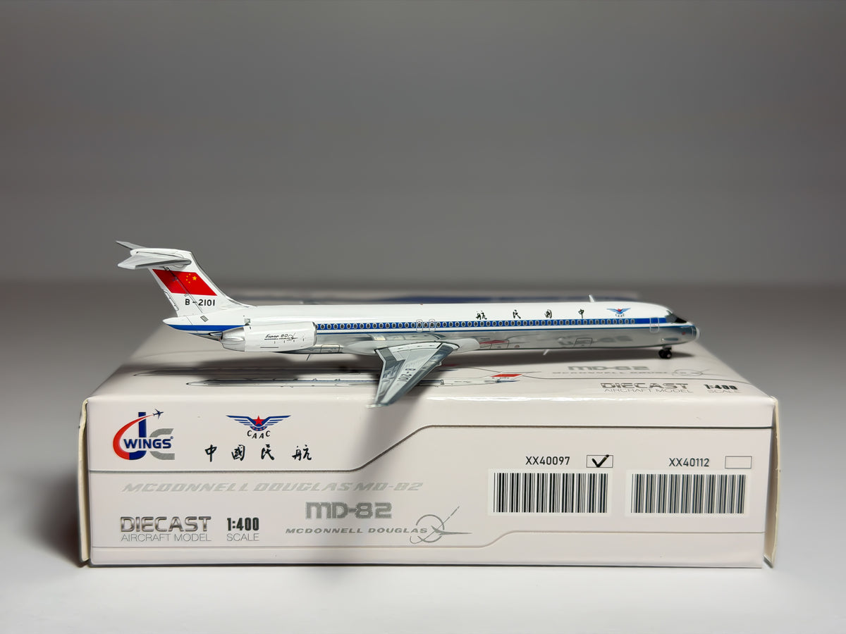CAAC McDonnell Douglas MD-82 1:400 JC Wings B-2101 (XX40097)