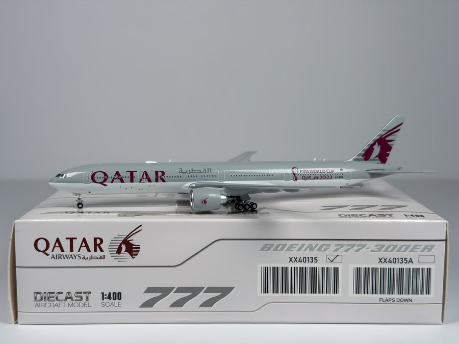 Qatar Airways Boeing 777-300ER 1:400 JC Wings A7-BEF (XX40135)