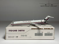 MD-UHB Demo McDonnell Douglas MD-81 1:400 JC Wings N980DC (XX40180)