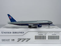United Airlines Boeing 777-200 1:400 JC Wings N777UA (XX40206)