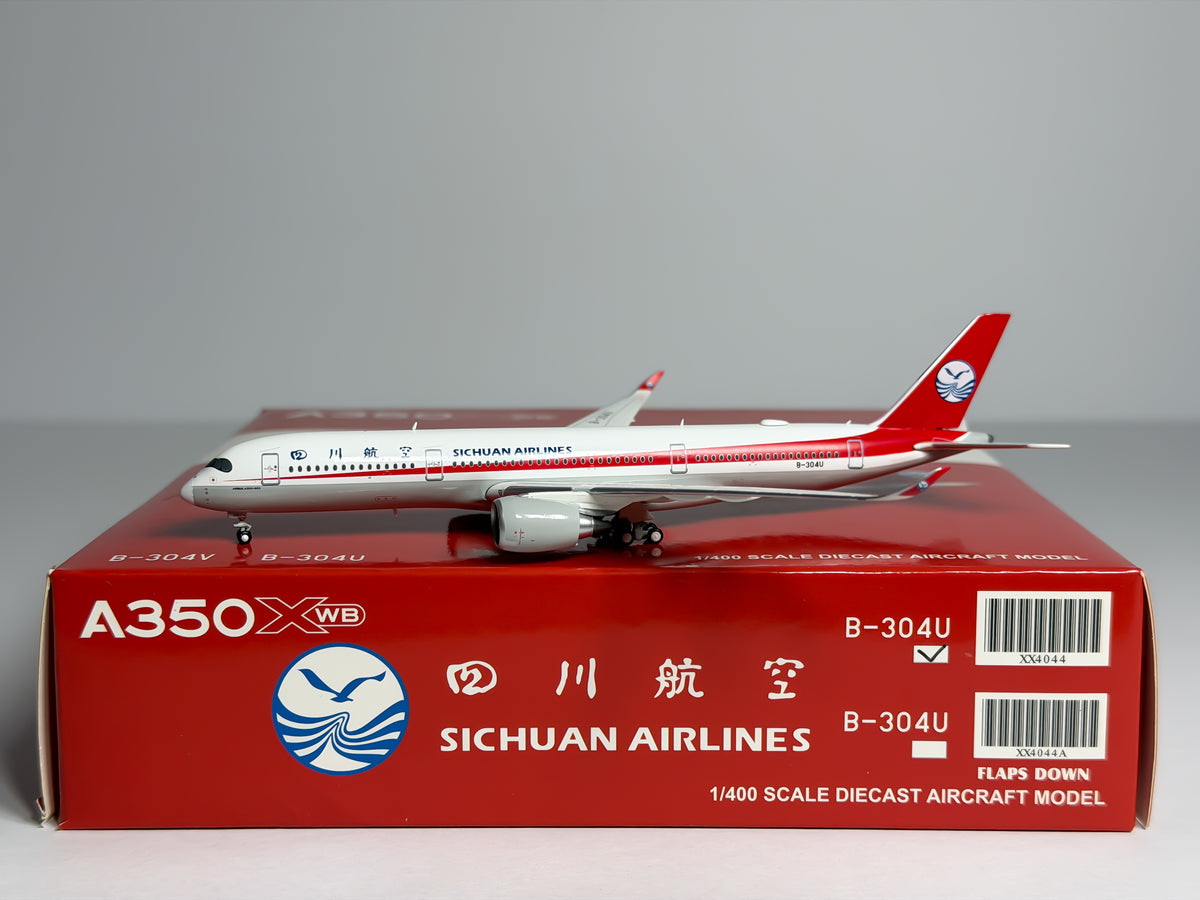 Sichuan Airlines Airbus A350-900 1:400 JC Wings B-304U (XX4044)