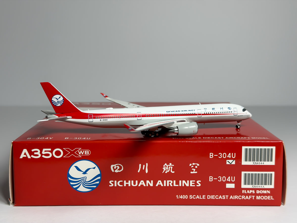 Sichuan Airlines Airbus A350-900 1:400 JC Wings B-304U (XX4044)