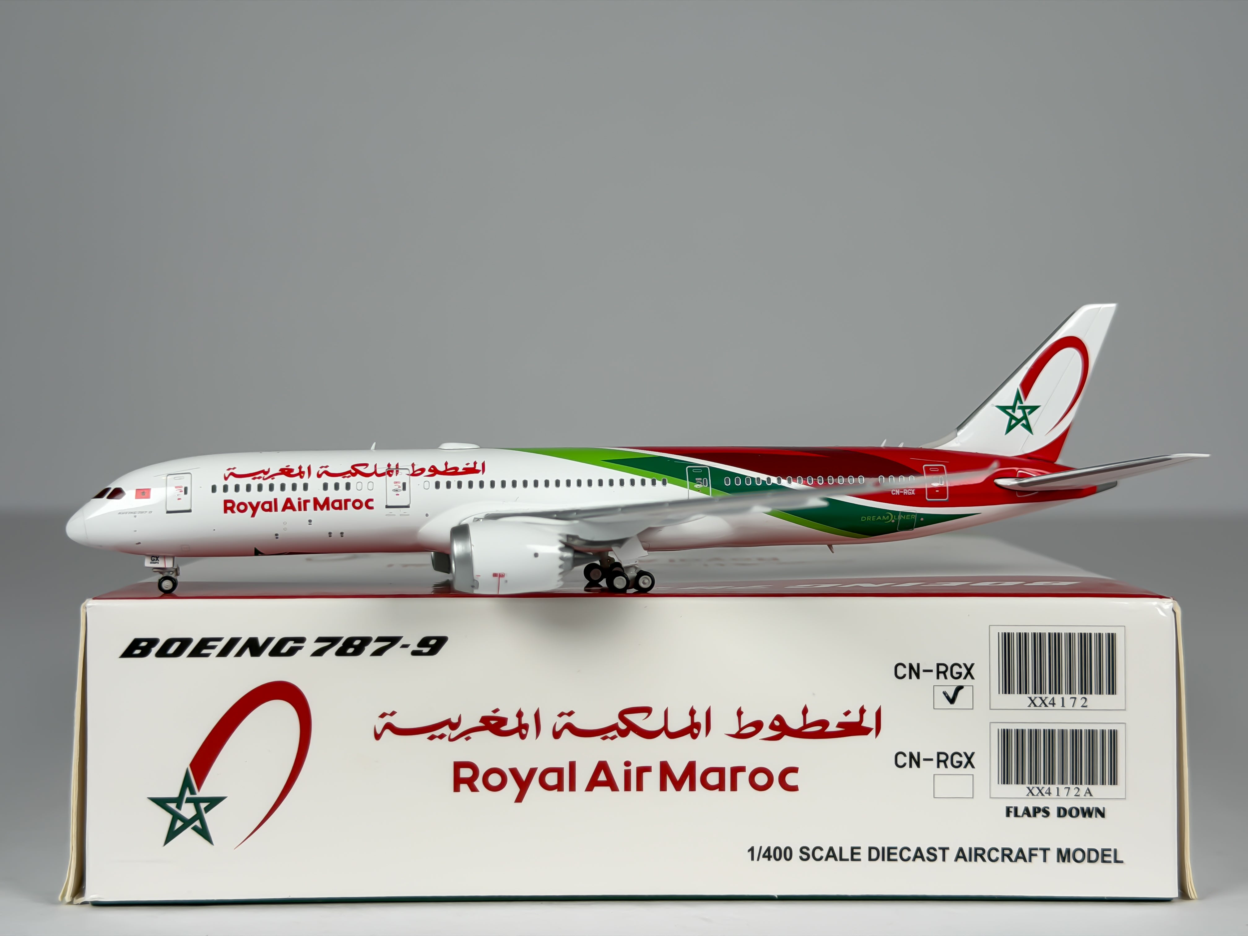 Royal Air Maroc Boeing 787-9 1:400 JC Wings CN-RGX (XX4172)