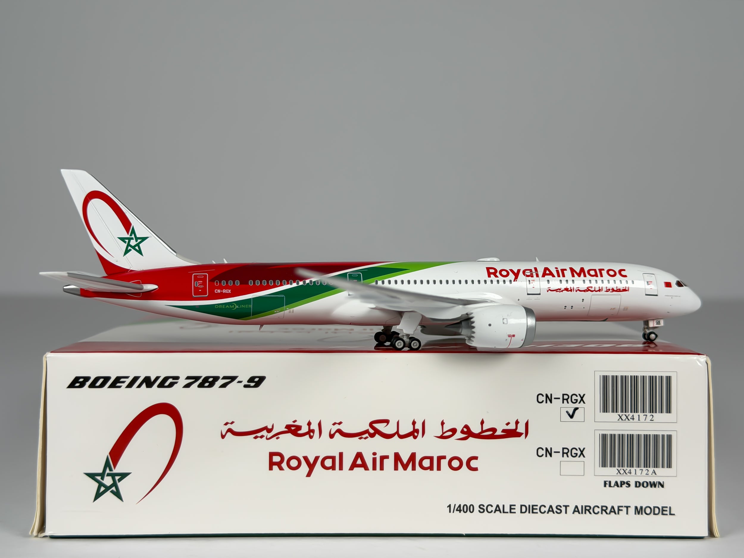 Royal Air Maroc Boeing 787-9 1:400 JC Wings CN-RGX (XX4172)