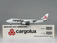 Cargolux Boeing 747-400F 1:400 JC Wings LX-JCV (XX4206)
