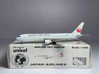 Japan Airlines (JAL) Boeing 767-300 1:400 JC Wings JA654J (XX4307)