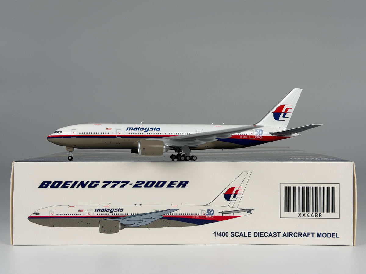 Malaysia Boeing 777-200ER 1:400 JC Wings 9M-MRB (XX4488)