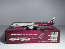 Qatar Airways Boeing 777-300ER 1:400 JC Wings A7-BEB (XX4489)