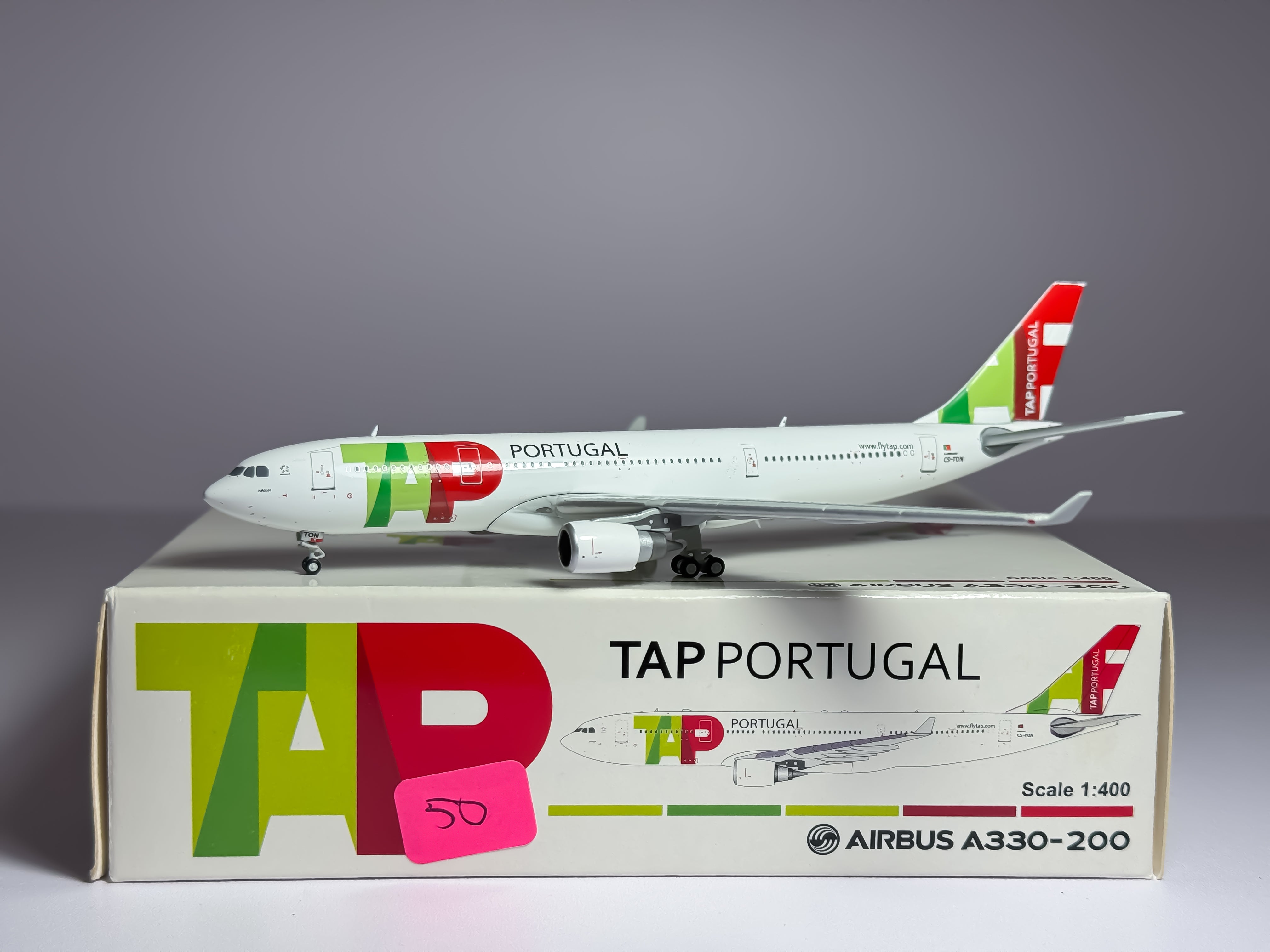 TAP Air Portugal Airbus A330-200 1:400 JC Wings CS-TON (XX4621)