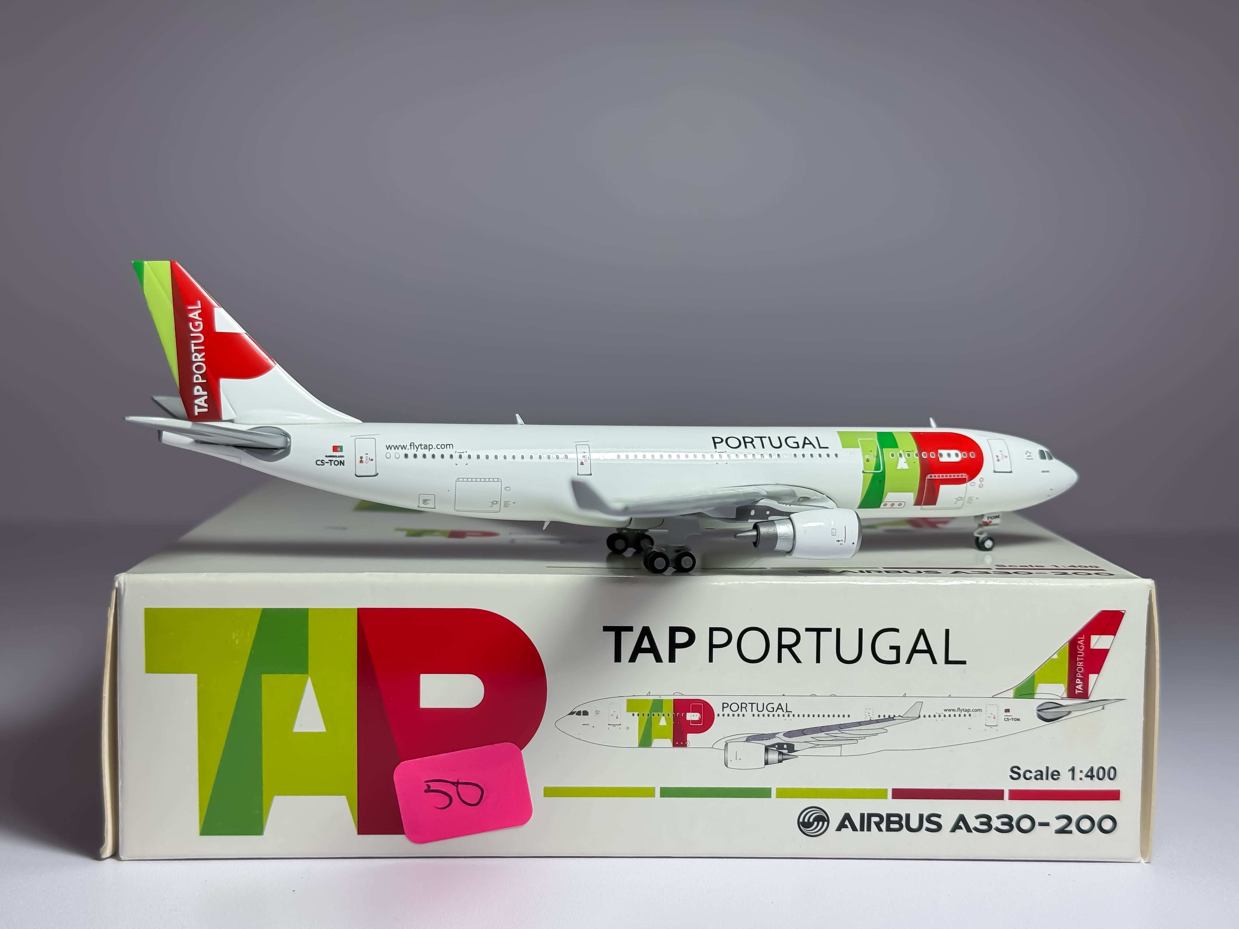 TAP Air Portugal Airbus A330-200 1:400 JC Wings CS-TON (XX4621)
