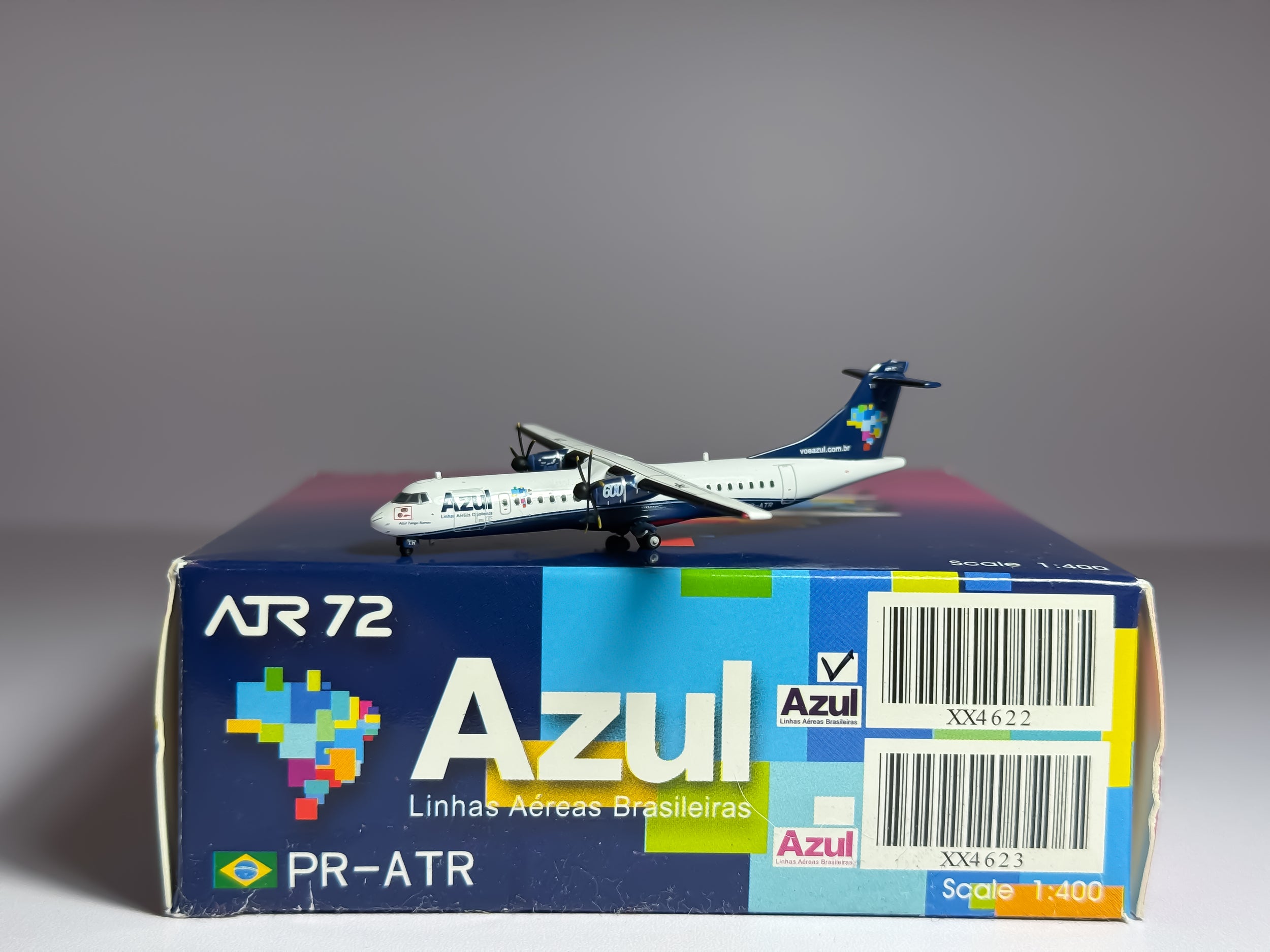 Azul Brazilian Airlines ATR 72-600 1:400 JC Wings PR-ATR (XX4622)