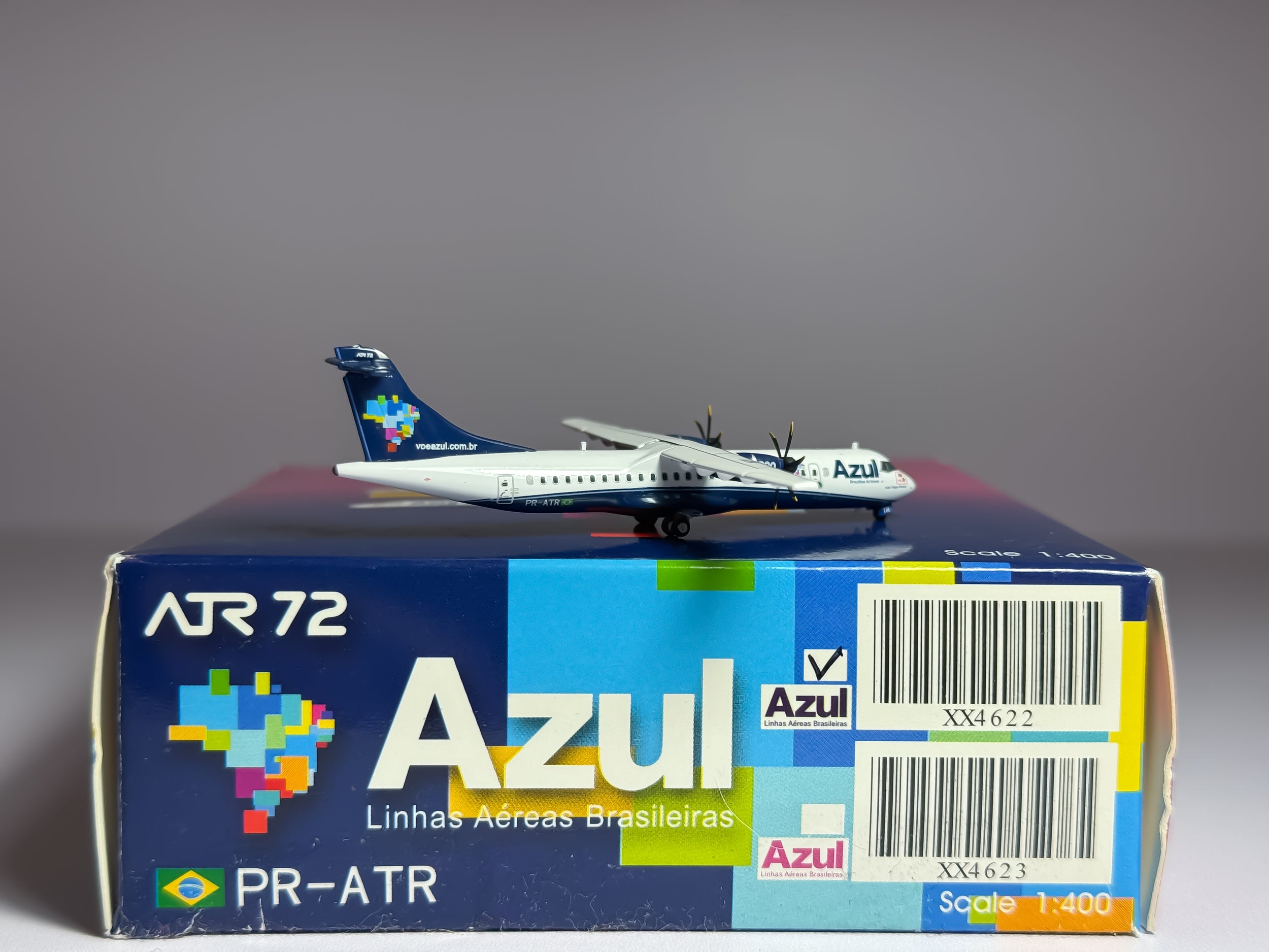 Azul Brazilian Airlines ATR 72-600 1:400 JC Wings PR-ATR (XX4622)