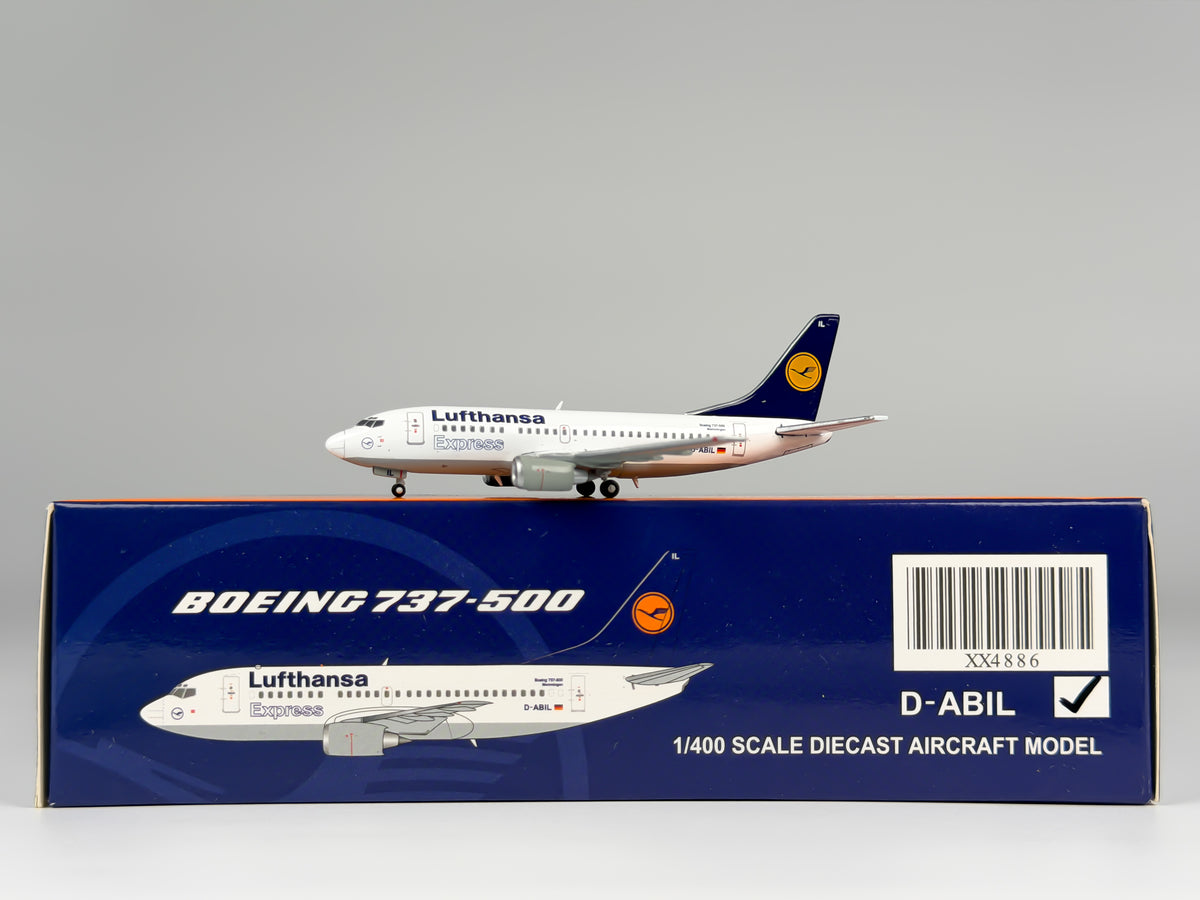 Lufthansa Express Boeing 737-500 1:400 JC Wings D-ABIL (XX4886)