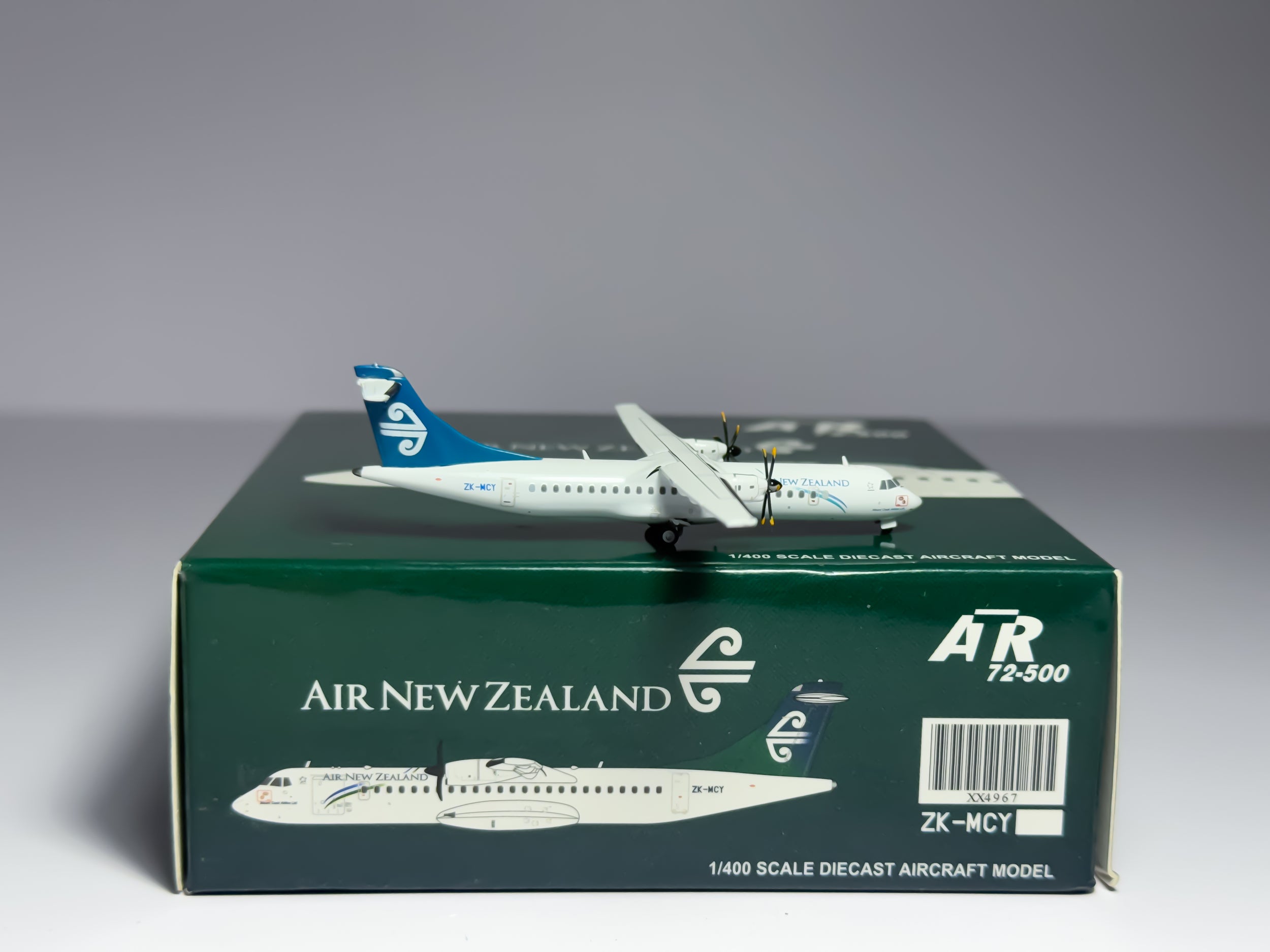 Air New Zealand ATR 72-500 1:400 JC Wings ZK-MCY (XX4967)