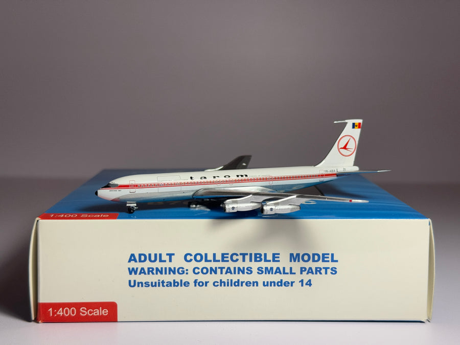 Aeroclassics 1:400 TAROM Boeing 707-320 YR-ABA Romanian Air Transport ACYRABA