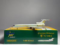 Gemini Jets 1:400 Guyana Airlines Tupolev TU-154B YR-TPK green/yellow cheatline GSGAC010