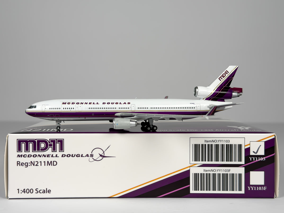 McDonnell Douglas House McDonnell Douglas MD-11 1:400 YY Wings N211MD (YY1103)