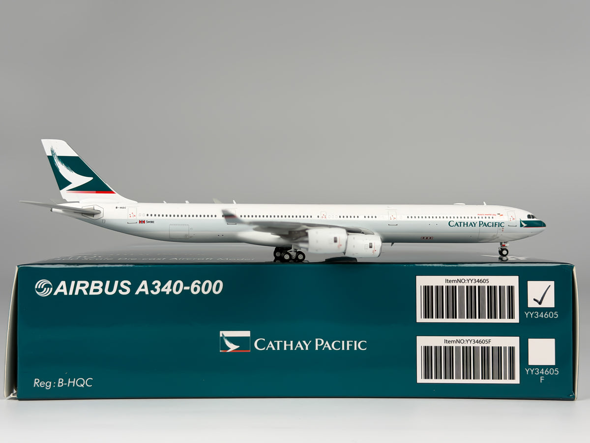 Cathay Pacific Airbus A340-600 1:400 YY Wings B-HQC (YY34605)