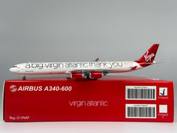 Virgin Atlantic Airbus A340-600 1:400 YY Wings G-VNAP (YY34622)