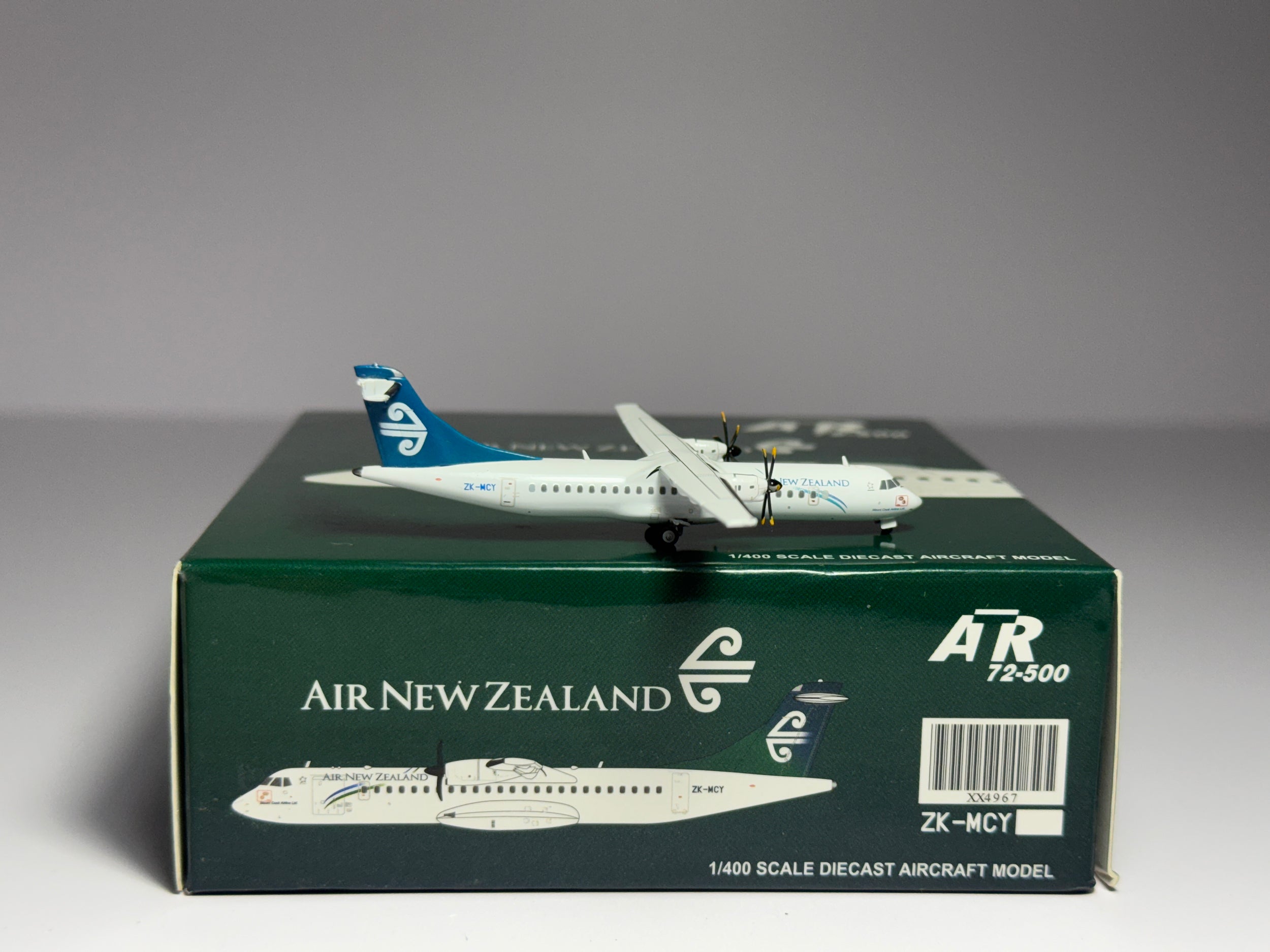 JC Wings 1:400 Air New Zealand ATR 72-500 ZK-MCY Pacific Wave XX4967