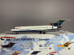 Inflight200 1:200 British Airways Boeing 727-200 ZS-OBO Scotland World Tail IF722041