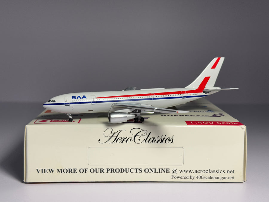 Aeroclassics 1:400 South African Airways Airbus A300 ZS-SDE Wardair hybrid ACZSSDE
