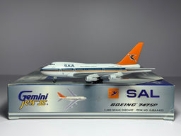 Gemini Jets 1:400 South African Airways Boeing 747SP ZS-SPE 1960s colors GJSAA433